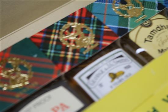 A SpeyMalt whisky selection box